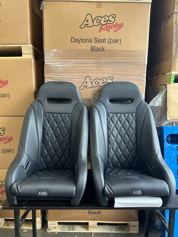 (Heated) Black Apex Suspension Seats-WD-#127