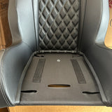 (Black) Daytona Suspension Seats WD With Heat